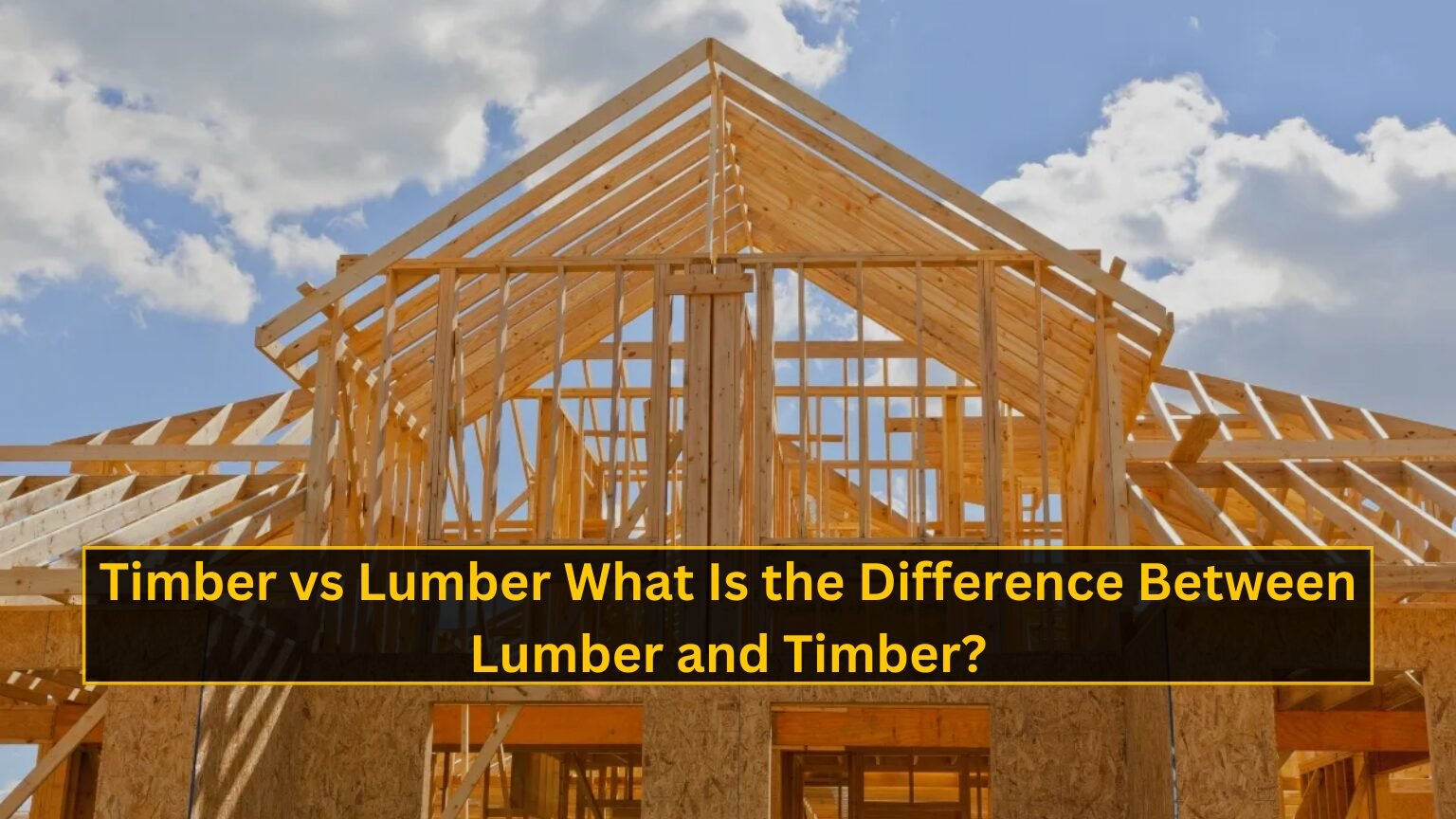 Timber vs lumber (what is the difference between lumber and timber)