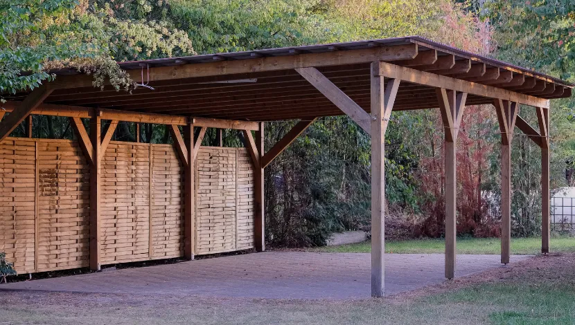 Ways to Design a Wooden Carport